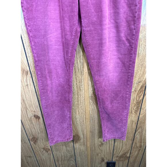 Dear John Plum Joyrich Comfort Skinny Pants Stretch Cotton Blend Size 29 - Picture 5 of 8